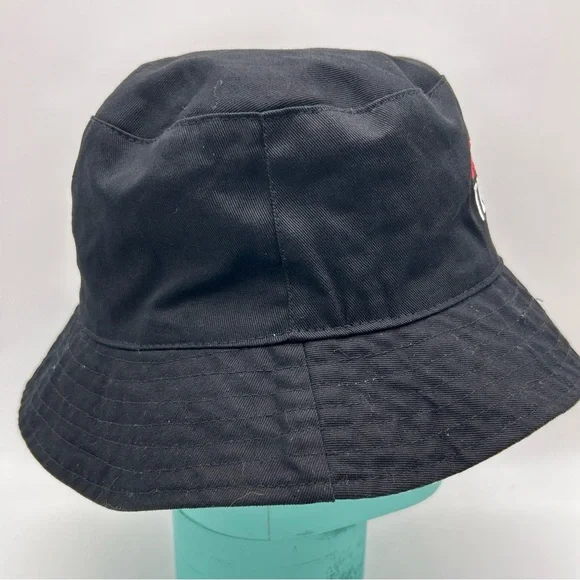 Espolon Tequila Reversible Black Bucket Hat Skeletons Graphic All Over Print - Picture 13 of 15